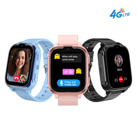 Smartwatch per Bambini DH20S 2026 con Chiamata SOS, Schermo da 1,83 Pollici, Posizionamento LBS+WiFi, Chat Vocale, Videochiamata 4G