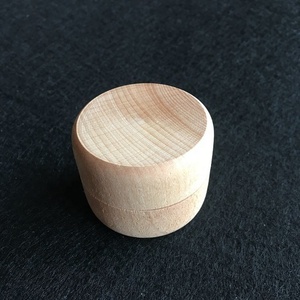 Boîte ronde à savon <span class=keywords><strong>en</strong></span> <span class=keywords><strong>bois</strong></span> massif avec couvercle, boucles personnalisées, 10 pièces - Product Image 6