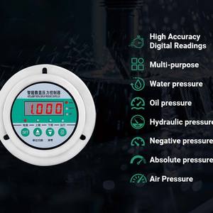 เกจวัดแรงดันสูงแบบสุญญากาศสแตนเลส มองเห็นได้ชัดเจน ใช้งานได้หลากหลาย แบบดิจิตอล - Product Image 5
