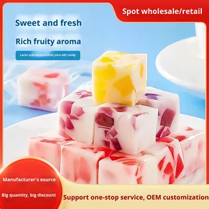 Caramelle Gommose al Succo di Frutta con Lattobacilli, Forma Cubica Multicolore, Snack per Bambini, Dolciumi per <span class=keywords><strong>Capodanno</strong></span>, Vendita all'Ingrosso - Product Image 3