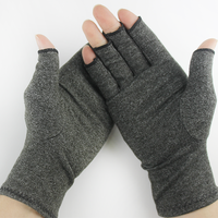Gants de compression demi-doigts personnalisés anti-arthrite et anti-fatigue, soutien de la main à pression pour le travail, la gym, le sport et l'usage domestique
