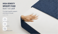 Matelas en mousse à mémoire de forme pliable Disian, lit d'appoint portable, tapis de sol pliable pour la maison et les voyages