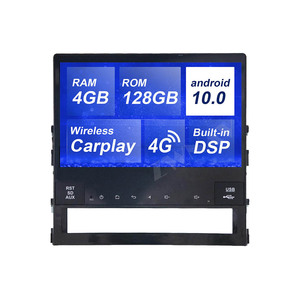 Autoradio 128 go, <span class=keywords><strong>Android</strong></span> 2020, Navigation GPS, Audio Carplay, unité centrale, stéréo, lecteur multimédia, écran, 2 Din, pour voiture Toyota Land Cruiser, <span class=keywords><strong>10</strong></span>.0 - Product Image 1