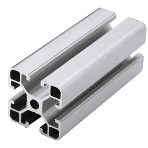 6063 anodize t khe cắm ép đùn nhôm hồ sơ nhôm đùn hồ sơ công nghiệp 40x40