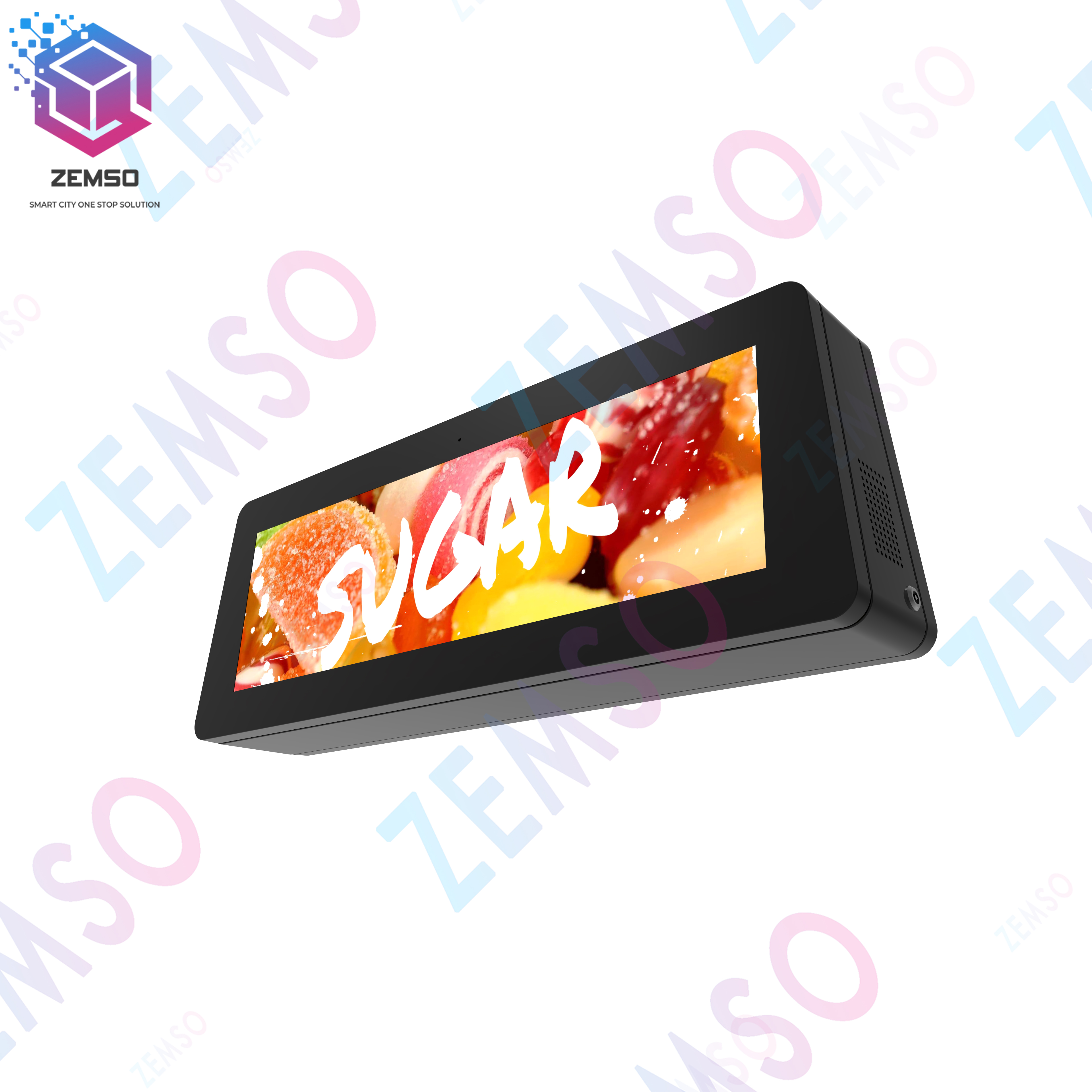 Full Color Outdoor Taxi Roof Led Display Vehicle-mounted Led Screen Car Advertising Digital Sign