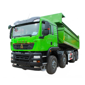 Good Quality Howo-TX Dump Truck Sinotruk Howo Dumper Truck 8X4 400HP Diesel Volquete Tipper Truck for Sale - Product Image 1