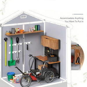 <span class=keywords><strong>Abri</strong></span> <span class=keywords><strong>de</strong></span> stockage en plastique pour toit refoulé <span class=keywords><strong>Jardin</strong></span> <span class=keywords><strong>préfabriqué</strong></span> <span class=keywords><strong>Abri</strong></span> portable <span class=keywords><strong>Abri</strong></span> <span class=keywords><strong>de</strong></span> stockage extérieur - Product Image 3