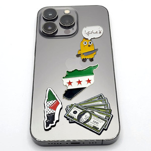 Saudi arabia kuwait UAE kim loại điện thoại di động <span class=keywords><strong>Sticker</strong></span> 3M dính kim loại <span class=keywords><strong>sticker</strong></span> cho điện thoại - Product Image 4