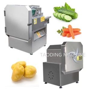 Tự động thép không gỉ Nhà bếp rau cắt rau <span class=keywords><strong>Slicer</strong></span> máy thương mại Rau cắt thiết bị để bán - Product Image 3