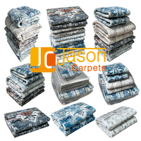 Tapis de couloir 2x6 en polyester imprimé, design abstrait moderne, lavable, antidérapant, pour couloir, cuisine, chambre, salon