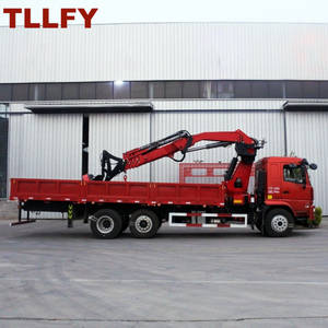 Grue articulée TLLFY 8 tonnes, grue hydraulique à flèche articulée montée sur camion, vente directe usine avec moteur comme composant principal - Product Image 4