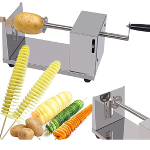 <span class=keywords><strong>Macchina</strong></span> Taglia Patate in Acciaio Inox JG-10, Dispositivo per Creare Torri di Patate - Product Image 1