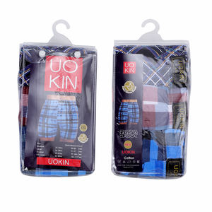 أزياء الرجال المطبوعة الملاكم السراويل الداخلية-مزيج القطن لينة الراحة أسعار الجملة - Product Image 3