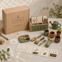Jeu éducatif Montessori en bois pour enfants sur le cycle de vie des plantes, avec cartes, pour la préscolaire, sur la nature et la botanique