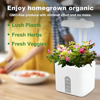 Lampe de culture LED à spectre complet pour la croissance des plantes d'intérieur, avec minuterie et clip pour succulentes, herbes et semis