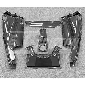 Versión superior para 488 Prepreg juego de cubierta de Bahía de motor de fibra de carbono para Ferrari 488 GTB - Product Image 5