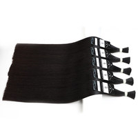 Extensions de Cheveux en Gros 100g 20 22 Pouces Cheveux Blonds Clair Russes à Cuticules Alignées 100% Naturels Cheveux Vierge en Vrac