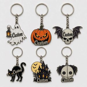 Porte-clés personnalisés en gros sur le thème de l'horreur, avec personnages de films d'effroi, articles promotionnels de films, cadeaux d'Halloween, souvenirs - Product Image 1