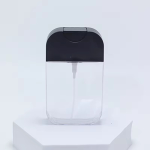 Botella de Spray de Perfume Recargable de 50 ml, de Plástico, con Forma de Tarjeta de Crédito, Redonda, con Sello, para Envasado de Desinfectante de Manos, con Logotipo Personalizable - Product Image 4