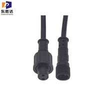 Connecteur circulaire M11 2 3 4 broches Type Câble électrique Câble d'alimentation PVC Vis Mâle Femelle Prise Connecteur étanche IP67