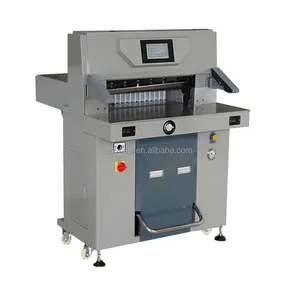 China Supplier 520mm Office Paper Guillotine,Hydraulic System China Paper Cutting Machine