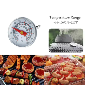 Кухонный биметаллический термометр из нержавеющей стали - Product Image 4