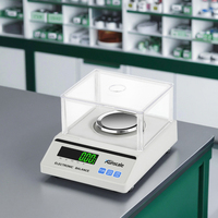 Balance électronique de précision pour bijoux, à équilibrage hydrostatique, modes de calibrage multiples, affichage LED, prise en charge ODM rapide