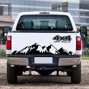 Hot Sale Car Mountain Decal Film Off Road 4X4 Graphic Sticker for Car Body Door Side