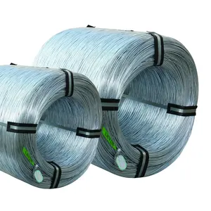 制造商-Galfan钢丝10% Al -90% Zn，格宾网丝，围栏钢丝