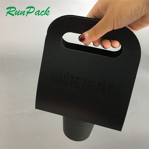 Portabicchieri riutilizzabili in carta <span class=keywords><strong>artigianale</strong></span> e portabicchieri da caffè con manico in carta - Product Image 1