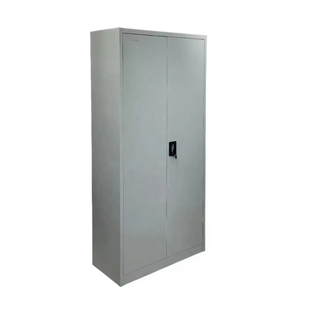 Steel manufacturing with file cabinet 2 door Adjustable bookcase office locker Economic environmental protection Security