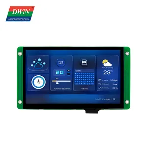 Highlight 650Nit 7 Inch LCD Module 1024x600 IPS TFT LCD Industrial Grade HMI Screen CTP Display Anti-UV With Conformal Coating