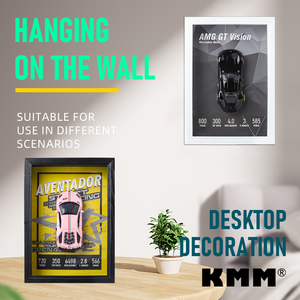 KMM 1:<span class=keywords><strong>32</strong></span> Coche de Metal GTR R34, Maqueta 3D Estéreo para Pared, Adorno Coleccionable, Regalo, Decoración del Hogar, Marco de Fotos de Simulación - Product Image 2