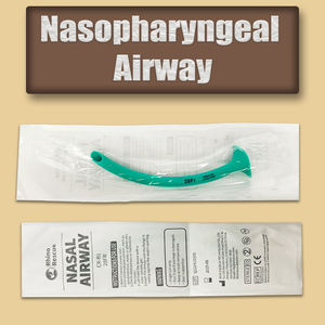 หน้ากากอนามัยทางการแพทย์ทำจาก PVC แบบใช้แล้วทิ้งหน้ากากกล่องเสียงทางเดินหายใจผลิตภัณฑ์ทางการแพทย์ทำจาก CE/ISO 28FR - Product Image 4