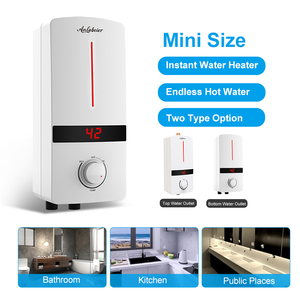 230V 4.5kW OEM ODM Available ABS Plastic Casing Constant Temp Suitable for Kitchen Sink compact electric shower heater - Product Image 2