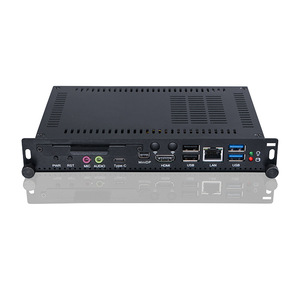 คอมพิวเตอร์ OPS ขนาด 119*180*30 มม. ใช้ Intel รุ่นที่ 12 Core I5 I7 80 พิน DDR4 8GB + 256GB อุปกรณ์ไวท์บอร์ดแบบอินเทอร์แอคทีฟ 4K OPS มินิพีซี - Product Image 5