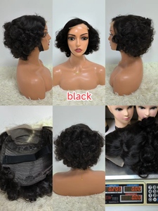 Letsfly วิกผมแบบปิดหน้าผาก 4x4 น้ำหนัก 200 กรัม ผมหยิกธรรมชาติ วิกผมลอนคลาย 10 นิ้ว ผมแท้ 100% วิกผมเวอร์จิ้นแท้ - Product Image 3