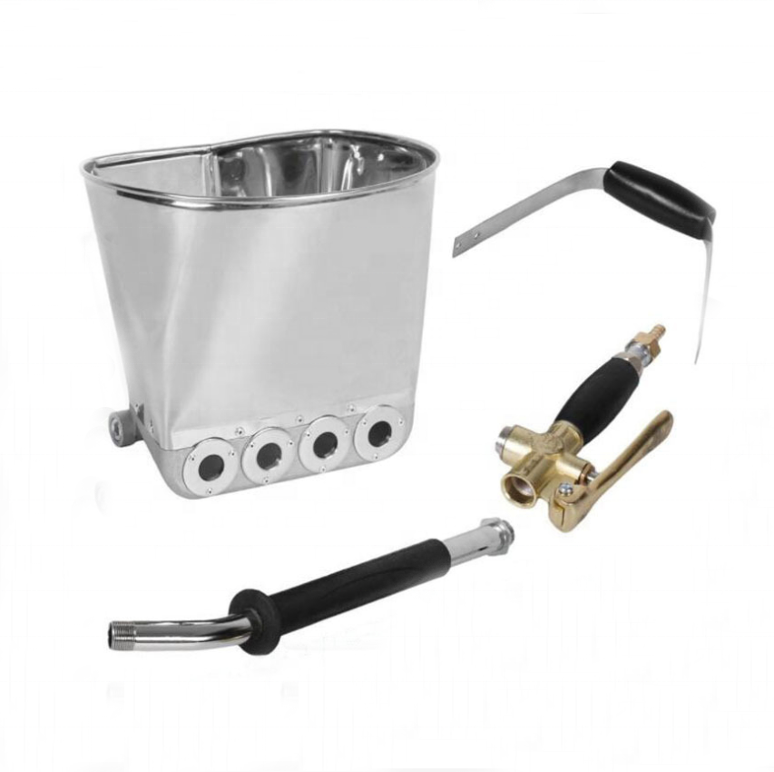 Небольшой строительный ручной инструмент stucco, настенный строительный пистолет для распыления бетона, цемента, штукатурки