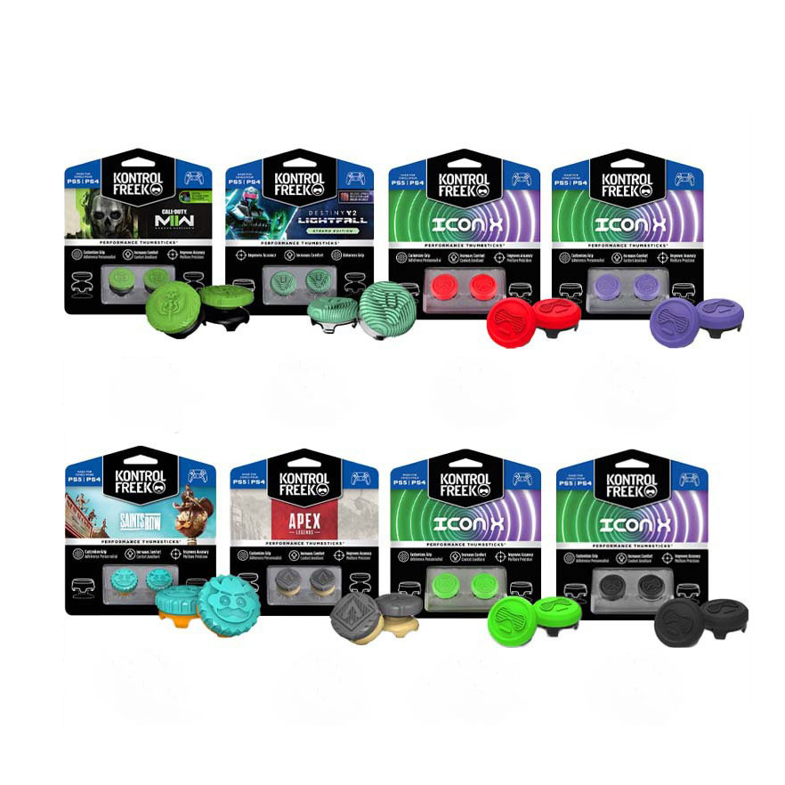 Pour PS4 PS5 Controller FPS Control Freek Thumb Grip Silicone ThumbStick Kontrol Freek Extender pour PS5 Thumb Grip KontrolFreek