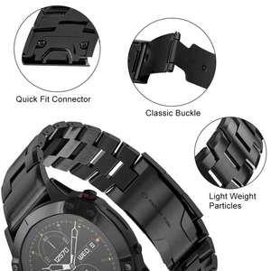 Bracelets de montre en alliage de <span class=keywords><strong>titane</strong></span> Quickfit de haute qualité 26MM 22mm compatibles avec les montres intelligentes Garmin <span class=keywords><strong>Fenix</strong></span> 8 7 7x5X X3 <span class=keywords><strong>6X</strong></span> 3HR - Product Image 6