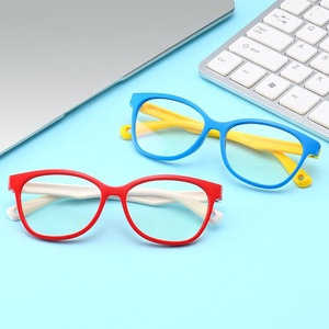 FLY 2020 nuevo modelo de filtro de luz azul que bloquea gafas de montura óptica de silicona para niños - Product Image 2