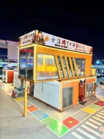 Cabane de vente modulaire en acier préfabriquée Coffee House