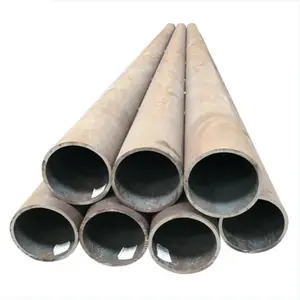 Vendita calda CS tubi in acciaio al carbonio nero senza saldatura ST37 tubo di personalizzazione Cs tubo