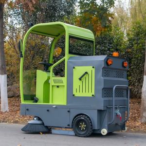 Balayeuse de voirie électrique autoportée pour sols secs, personnalisable par le fournisseur - Product Image 2