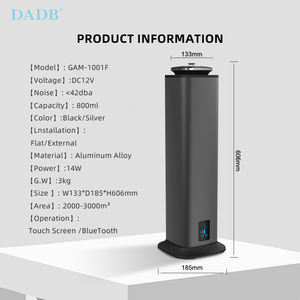 Diffusore di Fragranze Elettrico di Lusso Portatile da Pavimento per Hotel, Grande Capacità, Olio Essenziale, Controllo tramite App, Aroma - Product Image 6