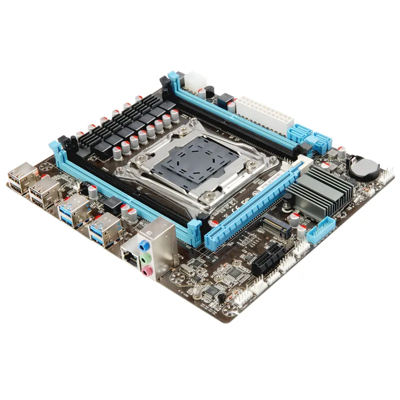 customized Intel X99 Chipset 4*DDR3 64GB LGA2011 motherboard support Intel Socket 2011-v3 Core i7 / Xeon Series processors