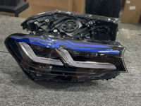 Adapté pour BMW Série 5 G30 G38 18-20 M5 Thunder Double Blue Eyebrow LED Phare avant Accessoires automobiles