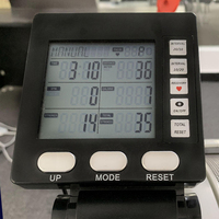 Máquina de remo comercial para gimnasio, con resistencia al aire y asiento ajustable, para entrenamiento en gimnasio y en casa, y ejercicios de empuje de cadera.