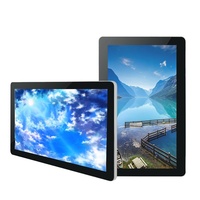 22 "21.5" pouces Restaurant Full HD LCD réseau lecteur d'affichage numérique TV avec POE