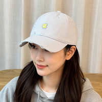 Casquette de baseball personnalisée avec logo, broderie directe d'usine, visière large, lettres pour femmes